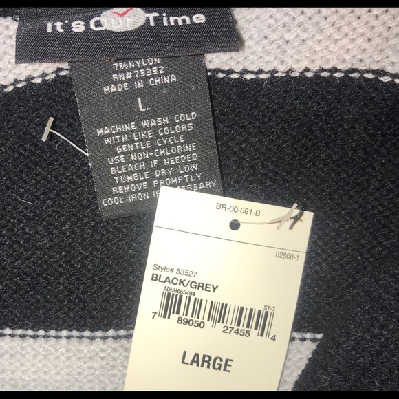 It’s our time - Block stripe cowl sweater - Picture 4 of 7